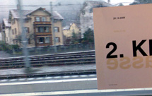 A casa: Auf dem Weg von Bern nach Sedrun (Dezember 2008)