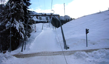Skilift Roseggli in Bumbach-Schangnau (Januar 2009) - Klicken für mehr Fotos