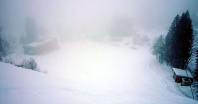 Nebelmeer in verschiedenen Variationen am 30. Januar 2009