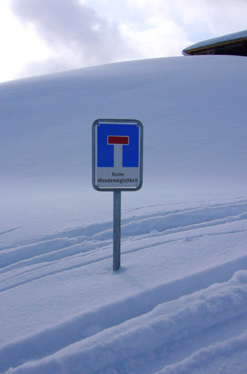 Skifahren in Sarn (Domleschg), Februar 2009
