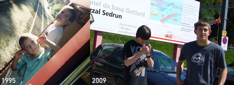 Die Gebrüder Jacomet 1995 und 2009