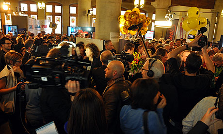 Berner Wahlen 2010 - Bilder aus dem Rathaus