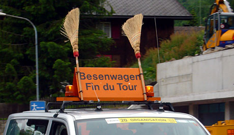 Tour de Suisse in Sedrun, 17. Juni 2010