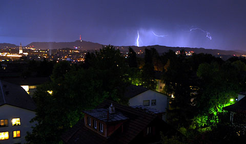 Blitz über Bern, 30. Mai 2011