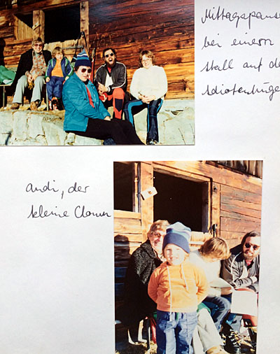 Erster Skitag, Frühling 1975