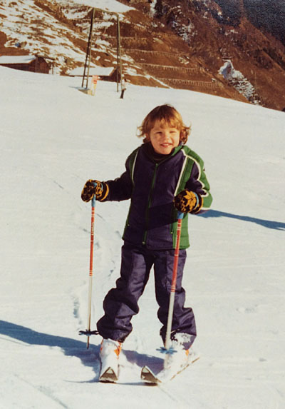 Erster Skitag, Frühling 1975