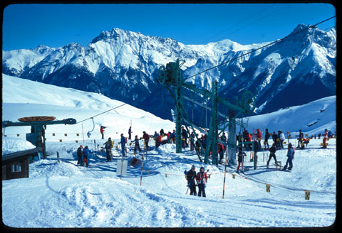 Skigebiet Scuol-Motta Naluns, 1980