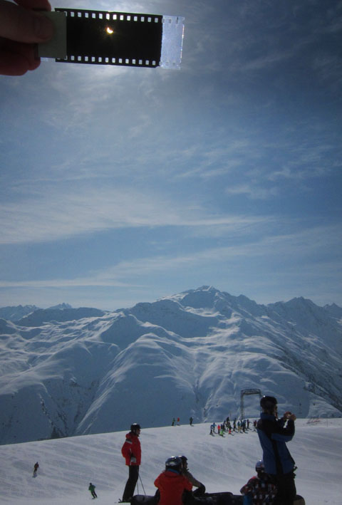 Sonnenfinsternis vom 20.3.2015 aus dem Sedruner Skigebiet